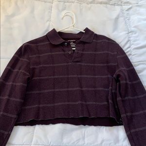 Vintage Cropped Purple T!